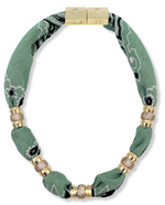 Load image into Gallery viewer, Warm Weather Bandana Necklace in Mint