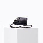 Load image into Gallery viewer, Moni Calf Leather Wallet in Black