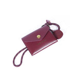 Load image into Gallery viewer, Moni Calf Leather Wallet in Prune