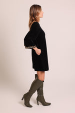 Load image into Gallery viewer, Bloom Dress in Black