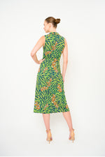 Load image into Gallery viewer, Adrianne Dress in Navy West Indies
