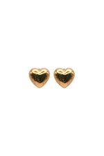 Load image into Gallery viewer, Heart Clip On Earring in Gold