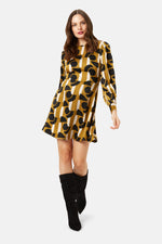 Load image into Gallery viewer, Moira Dress in Mustard
