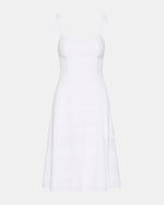 Load image into Gallery viewer, Carlynn Dress in Eyelet White
