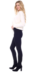 Load image into Gallery viewer, New Precision Ponte Pant in Black