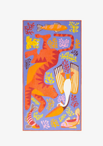 Load image into Gallery viewer, Splash Scarf in Purple