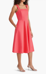 Load image into Gallery viewer, Dolly Dress in Berry Red