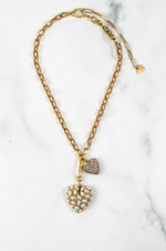 Load image into Gallery viewer, Loveza Necklace in Pearl