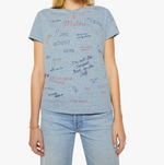 Load image into Gallery viewer, The Boxy Goodie Goodie Tee in Tongue Tied