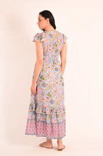 Load image into Gallery viewer, Pebby Maxi Dress in Blue Reef