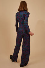 Load image into Gallery viewer, Zelda Jumpsuit in Blue