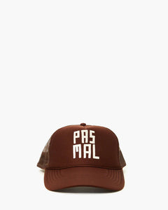 Pas Mal Trucker Hat in Chocolate