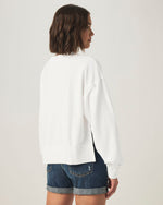 Load image into Gallery viewer, Hayden Pullover Sweatshirt in White