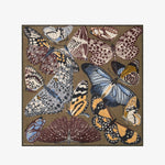 Load image into Gallery viewer, Papillons Scarf in Khaki