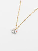 Load image into Gallery viewer, Grey Tabby Cat Head Necklace