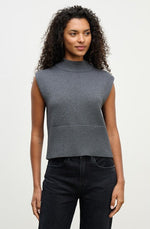 Load image into Gallery viewer, Electra Tank Top in Medium Heather Grey