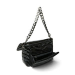 Load image into Gallery viewer, The Muse Bag in Black Patent
