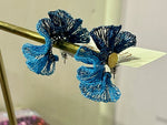 Load image into Gallery viewer, Rio Hoop Earrings in Blue
