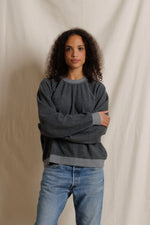 Load image into Gallery viewer, Ziggy Oversized Sweatshirt in Dark Heather Grey