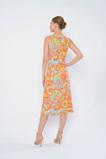 Load image into Gallery viewer, Adrianne Dress in Rainbow Beach