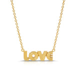 Load image into Gallery viewer, Stoned Love Necklace in Gold