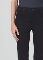 Load image into Gallery viewer, Lilah High Rise Bootcut in Plush Black
