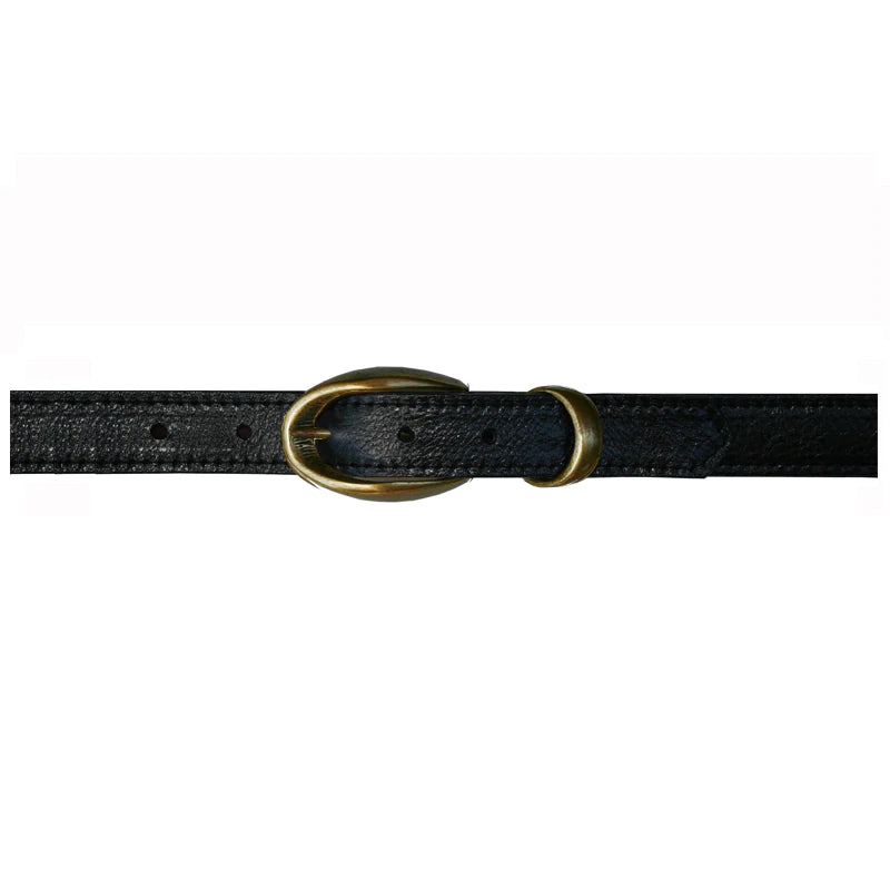 Etched with Keeper Belt in Black