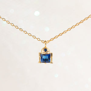 Star Wars R2-D2 Necklace in Gold