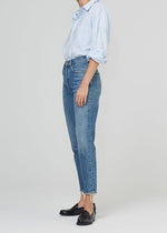 Load image into Gallery viewer, Jolene High Rise Vintage Slim Jean in Dimple
