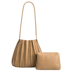 Load image into Gallery viewer, Carrie Medium Shoulder Bag in Taupe
