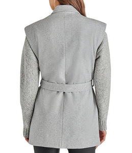 Viviana Vest in Light Grey