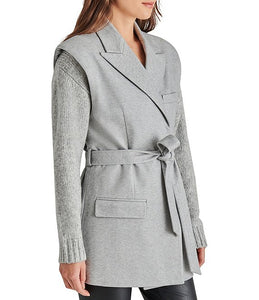Viviana Vest in Light Grey