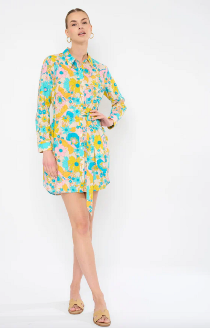 Niva Dress in Cheery Ivory
