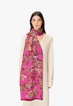 Load image into Gallery viewer, Arboris Scarf in Fuchsia
