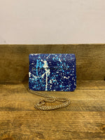 Load image into Gallery viewer, Carolina Bag in Blue White Splatter
