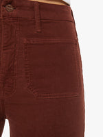 Load image into Gallery viewer, Patch Pocket Roller Skimp Corduroy in Rum Russian
