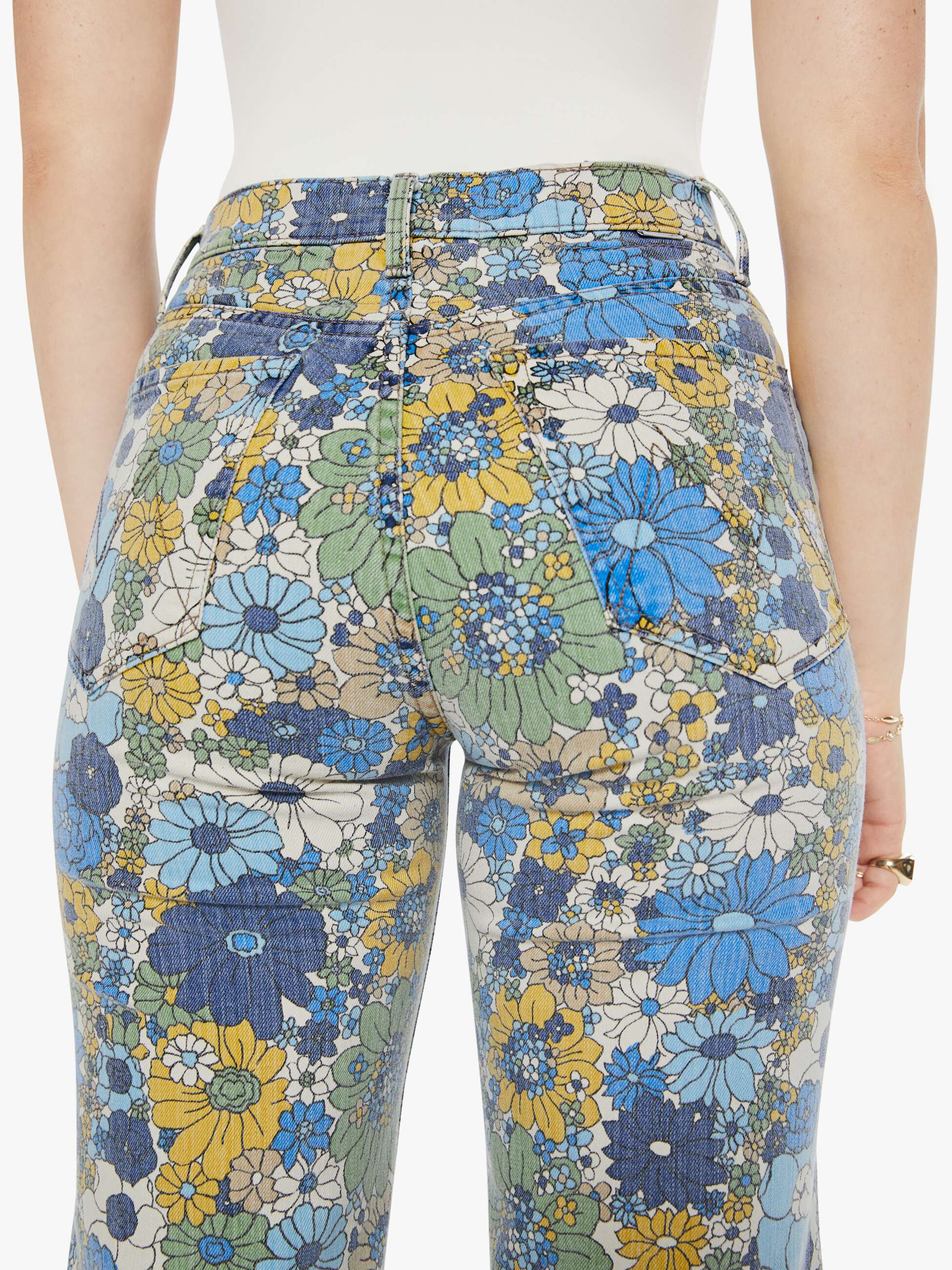 The Rambler Zip Ankle in Dirtbike Flowers