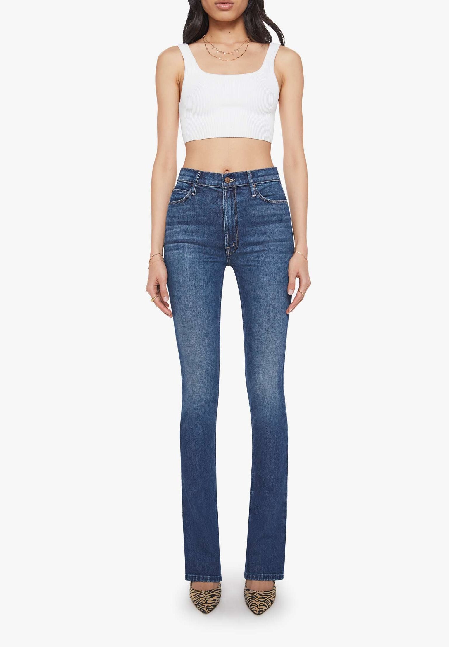 High Waisted Runaway in Shine On