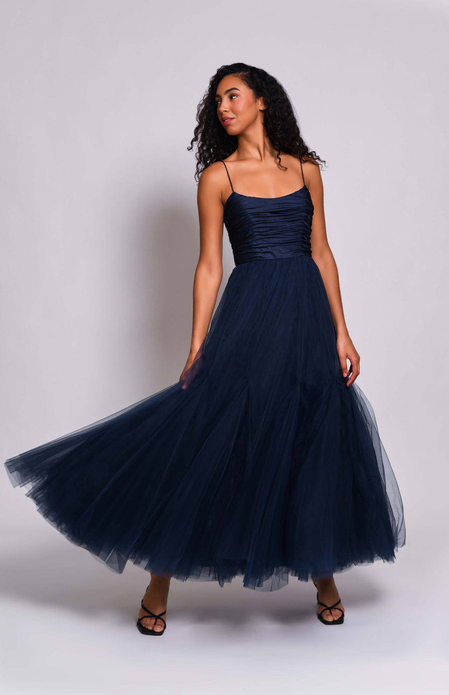 Toni Gown in Navy