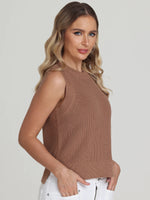 Load image into Gallery viewer, Demi High Neck Sweater in Cinnamon
