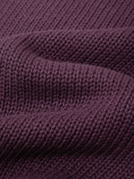 Load image into Gallery viewer, Banks Rolled Edge Sweater Tee in Italian Plum
