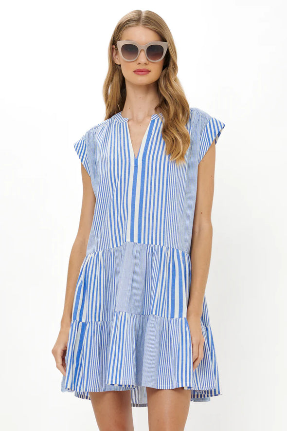 V-Neck Hardware One-Piece Swimsuit