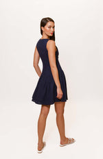 Load image into Gallery viewer, Roma Dress in Navy
