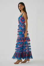 Load image into Gallery viewer, Lindsey Gown in Blue Watercolor
