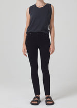 Load image into Gallery viewer, Chrissy High Rise Skinny in Plush Black
