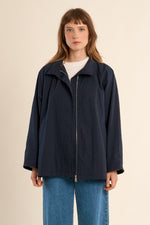 Load image into Gallery viewer, Oversized Trench Coat in Navy
