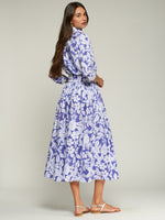 Load image into Gallery viewer, Wrap Skirt in Blue Toucans
