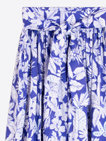 Load image into Gallery viewer, Wrap Skirt in Blue Toucans
