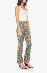 Load image into Gallery viewer, High Waisted Weekender Skimp in Track And Flower Fields
