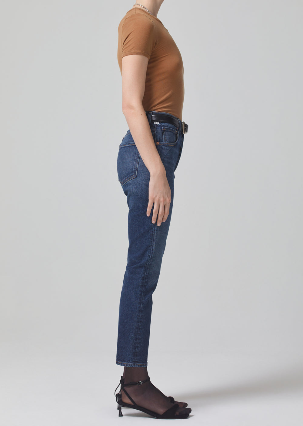 Jolene High Rise Vintage Slim in Everdeen